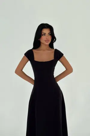 Strap Long Dress - Brand: EYYO ATELIER - Women's Clothing Wholesale - Globality Store