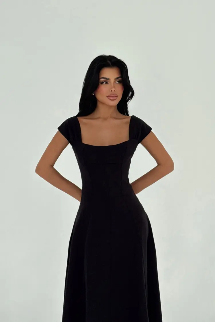 Strap Long Dress