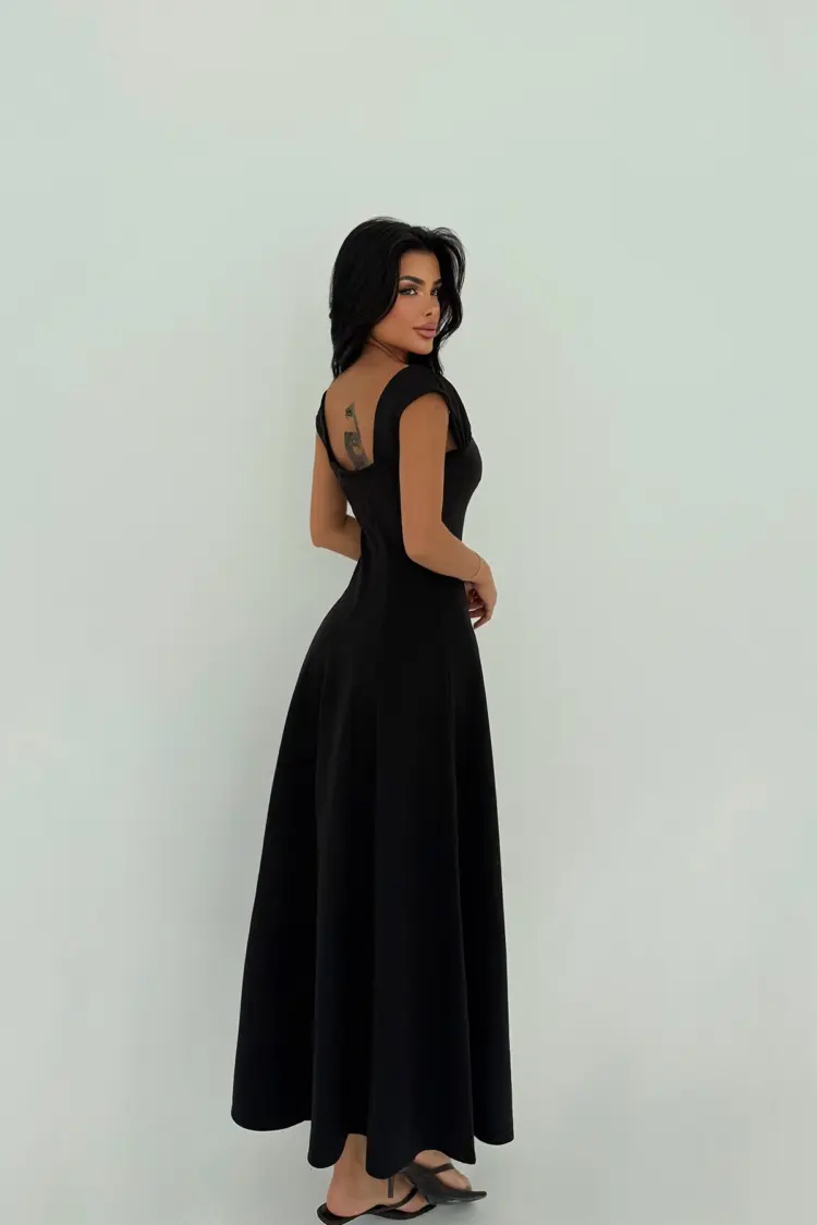 Strap Long Dress