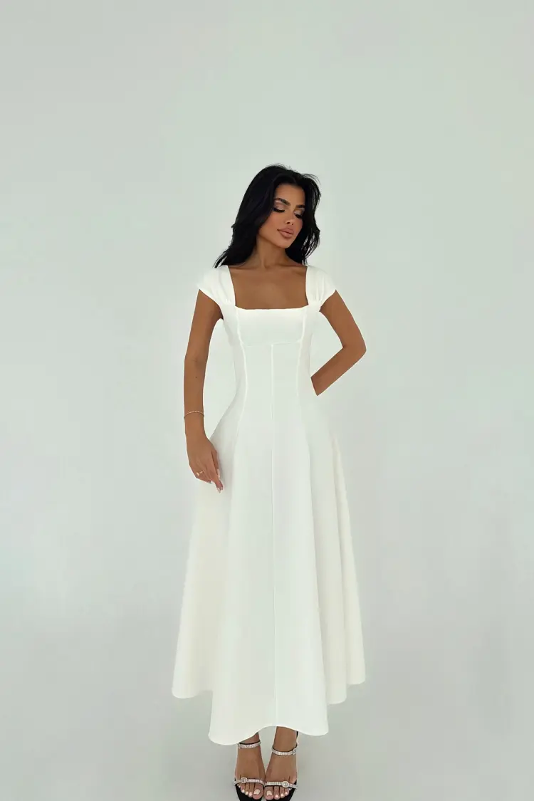Strap Long Dress