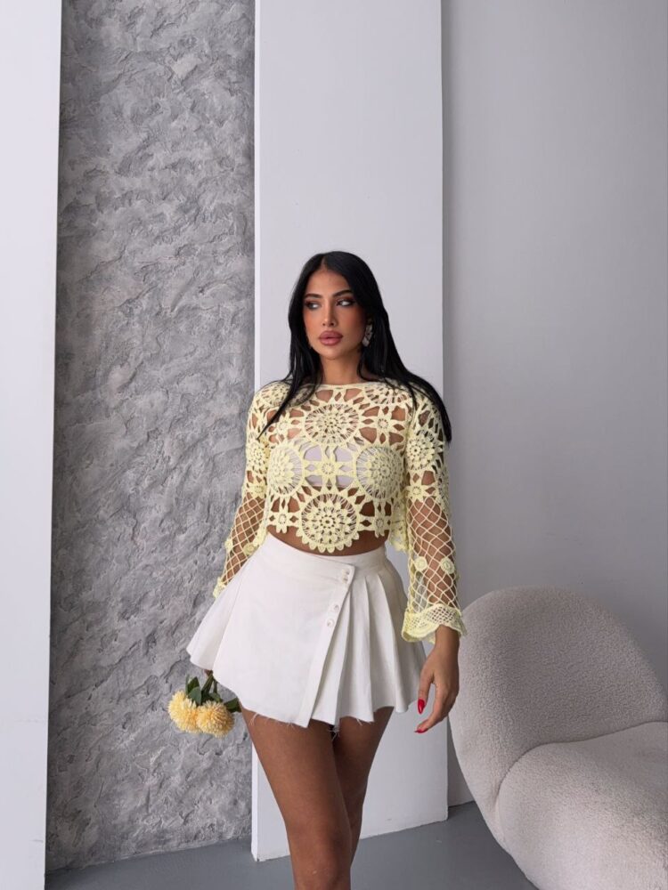 Lace Blouse - Brand: Ezgi Nisantasi - Women's Clothing Wholesale - Globality Store