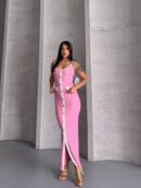 Ottoman Button Dress - Brand: Ezgi Nisantasi - Women's Clothing Wholesale - Globality Store