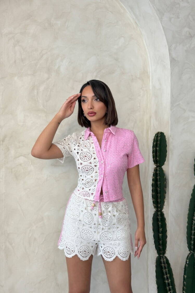 Jeans Lace Wholesale Shirt Raw|