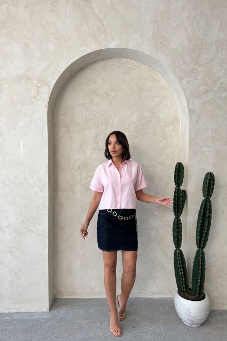 Butterfly Detailed Wholesale Shirt|