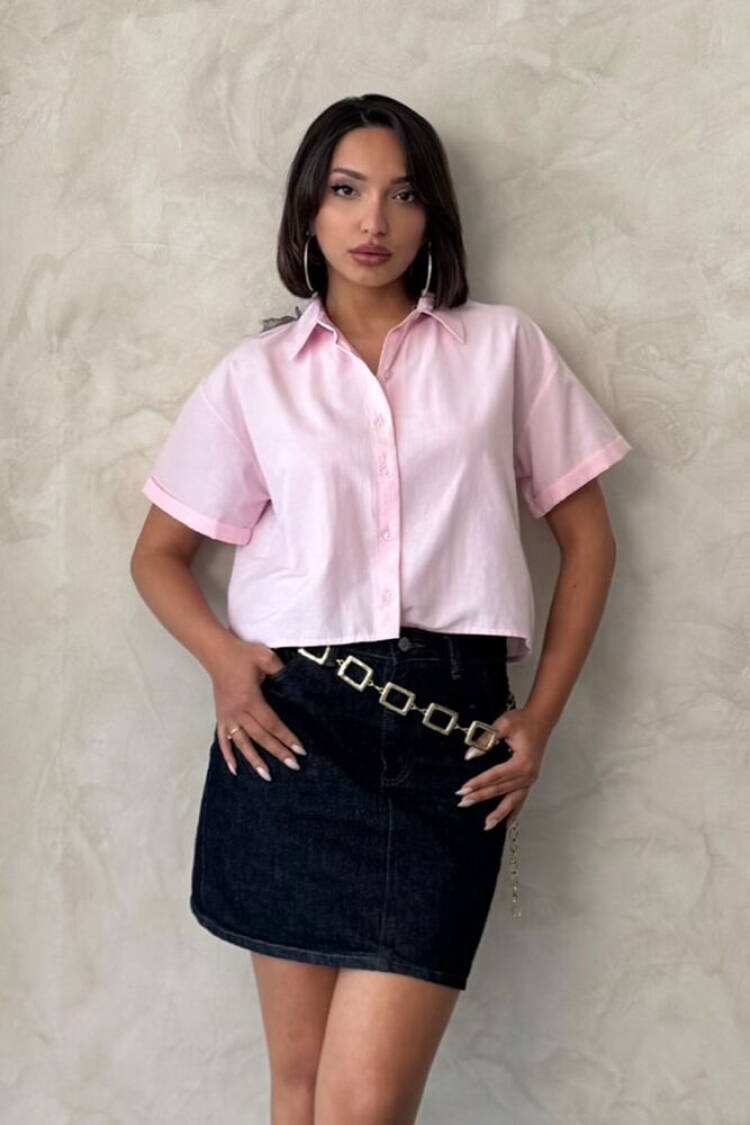 Butterfly Detailed Wholesale Shirt