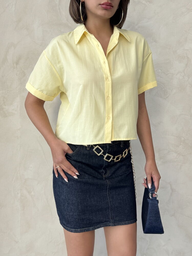 Butterfly Detailed Wholesale Shirt|