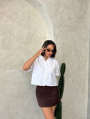 Butterfly Detailed Wholesale Shirt