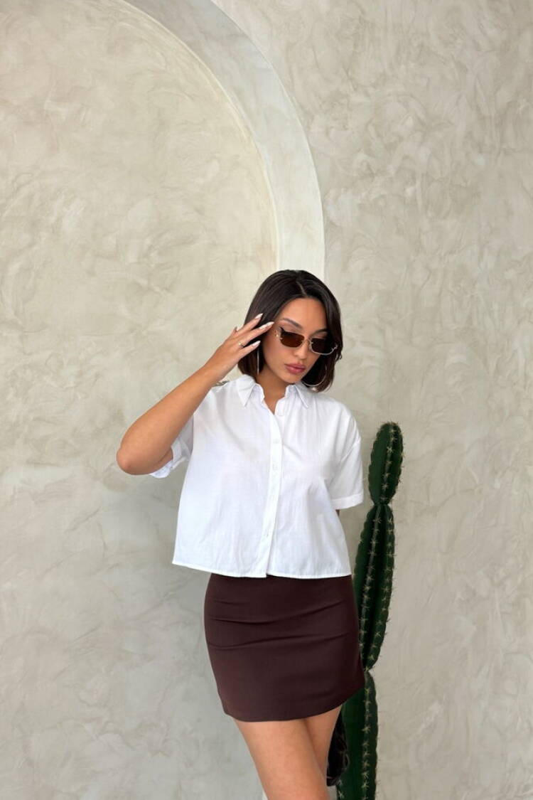 Butterfly Detailed Wholesale Shirt|