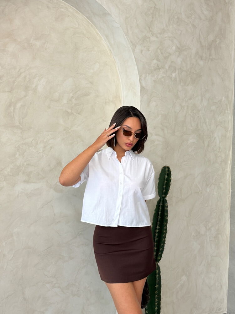 Butterfly Detailed Wholesale Shirt|