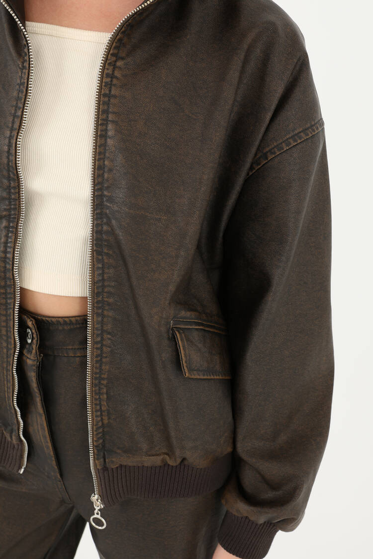 Women's Wash Leather Jacket