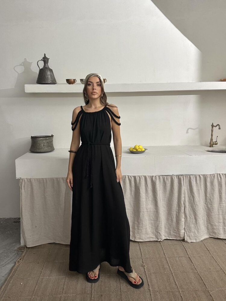 Linen Dress - Brand: My Jest Fashion - Women's Clothing Wholesale - Globality Store
