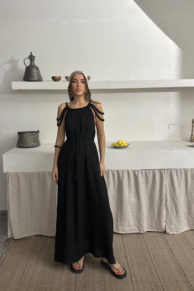 Linen Dress - Brand: My Jest Fashion - Women's Clothing Wholesale - Globality Store