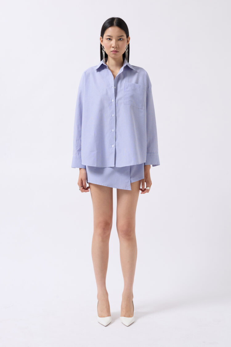 Tire Detail Shirt - Navy