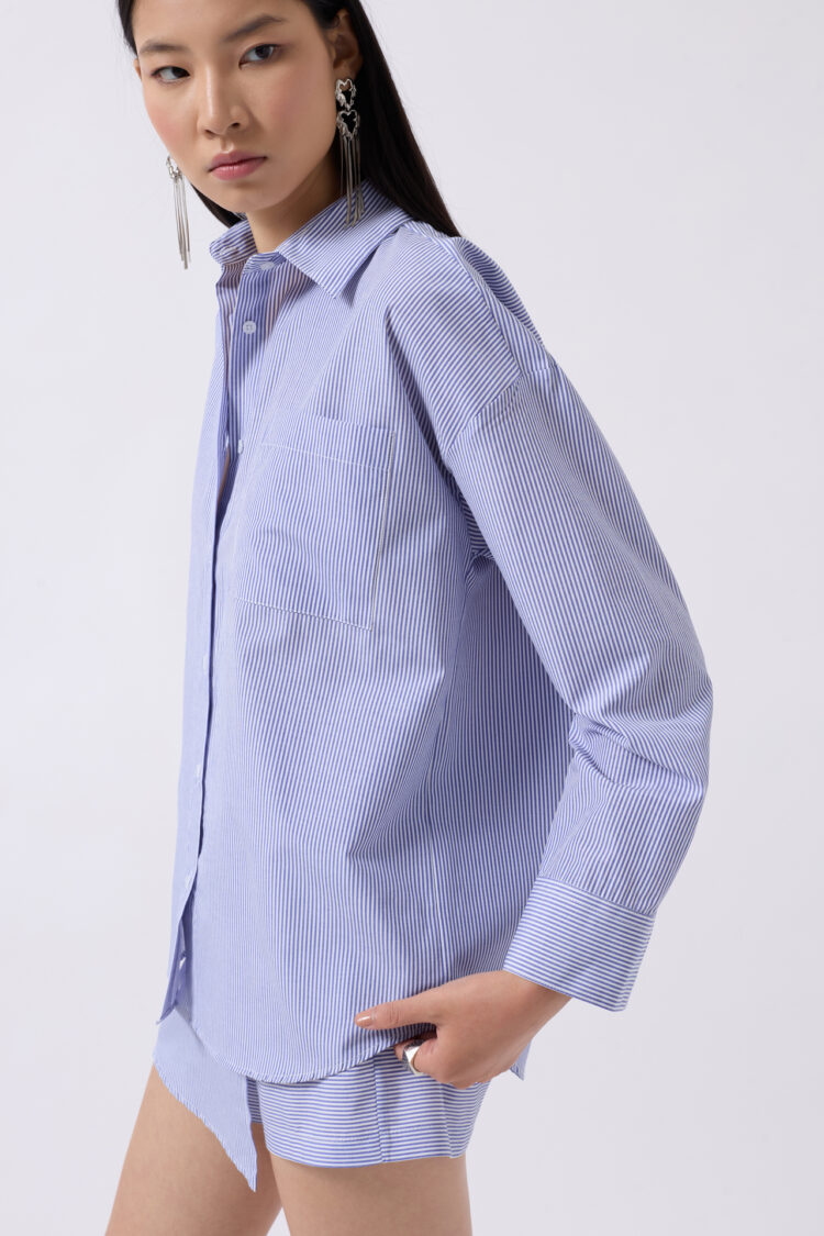 Tire Detail Shirt - Navy