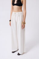 Lace Detail Cotton Pants - Brand: Black Fashion - Women's Clothing Wholesale - Globality Store