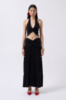 Ruffle Detail Asymmetric Waist Skirt - Brand: Black Fashion - Women's Clothing Wholesale - Globality Store