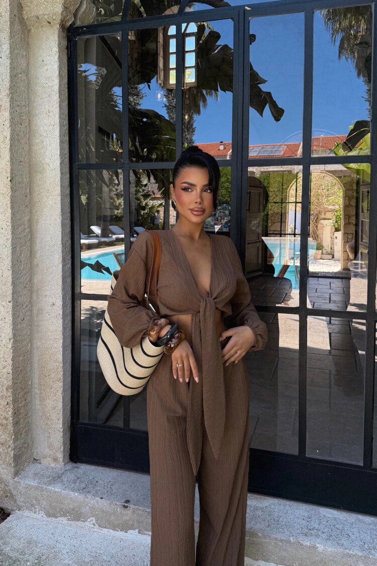 Adelina Tie-Up Suit