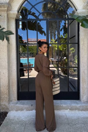 Adelina Tie-Up Suit - Brand: EYYO ATELIER - Women & Kids, Baby Clothes Wholesale - Globality Store
