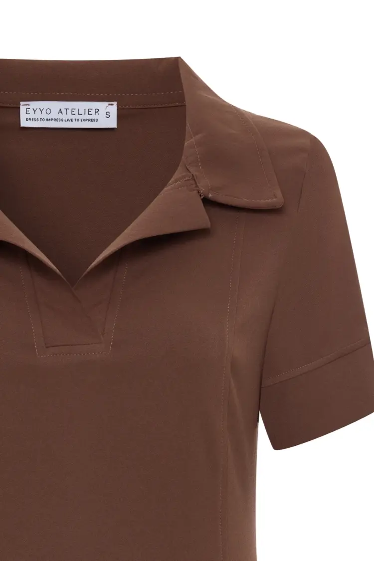 Shirt Collar Dress
