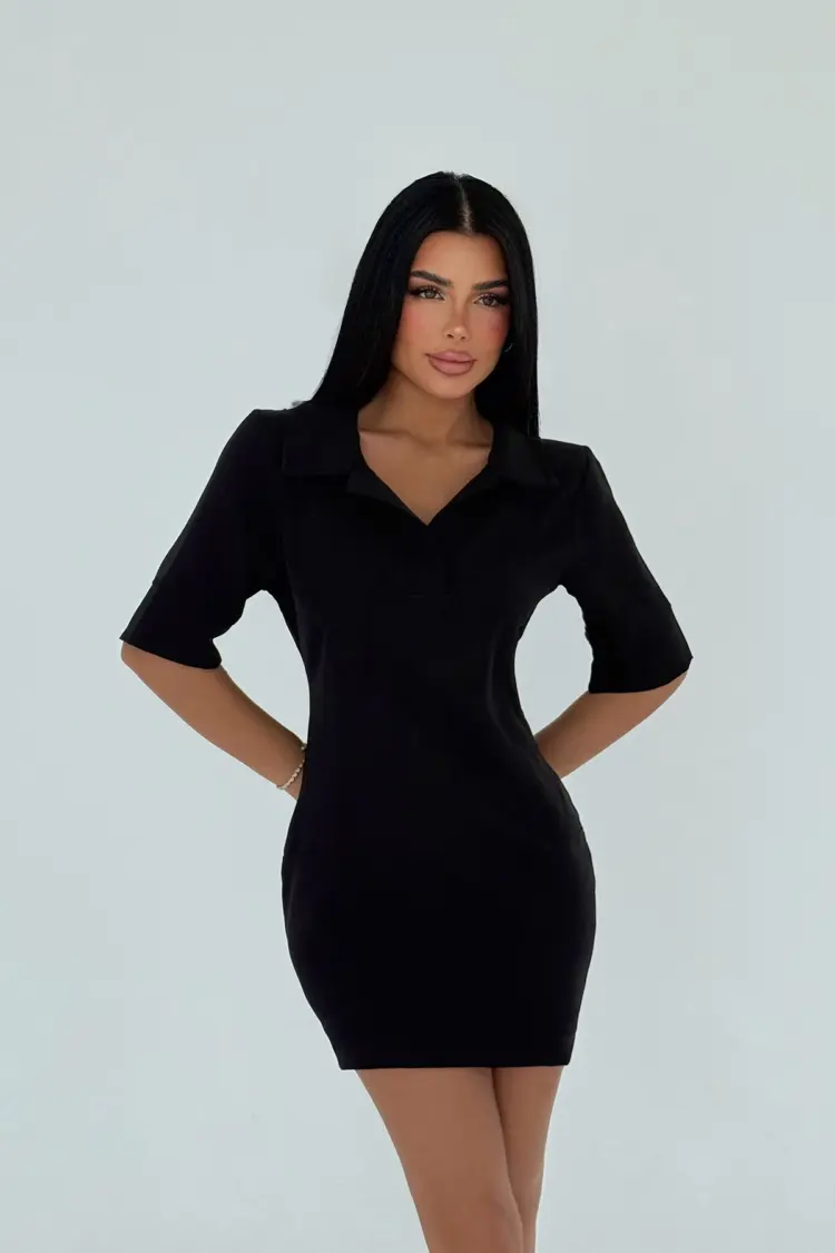 Shirt Collar Dress