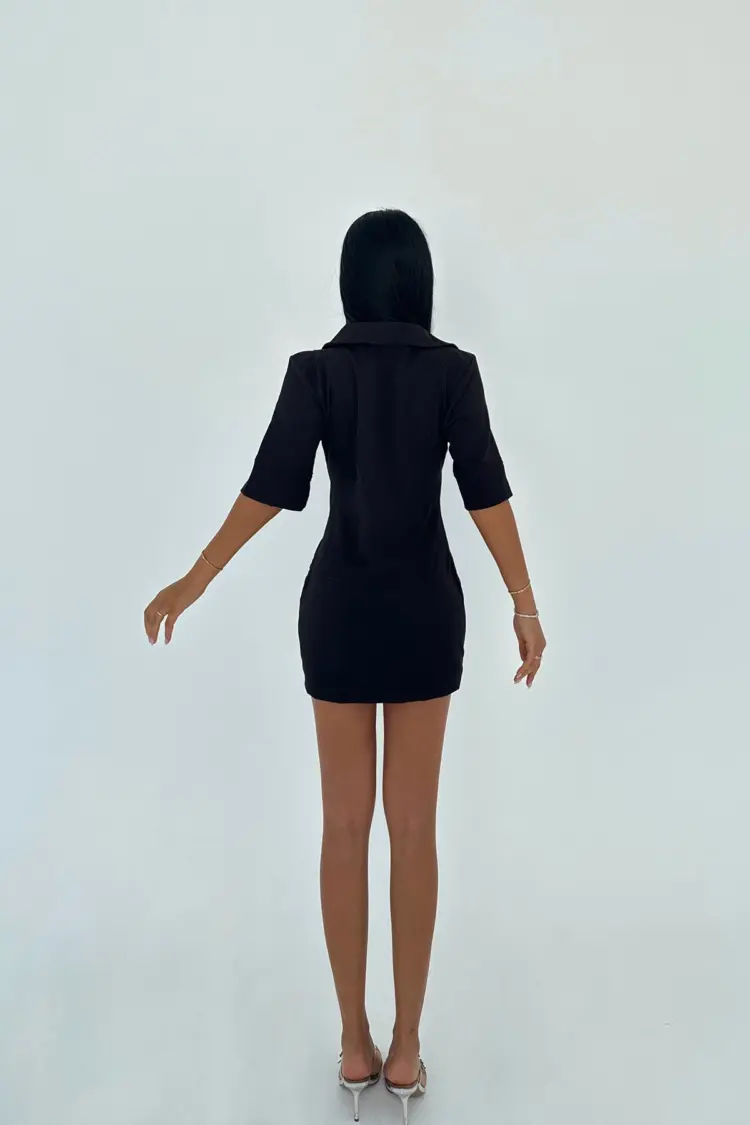 Shirt Collar Dress