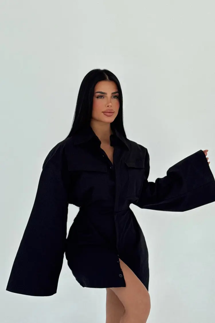 Shirt Collar Dress