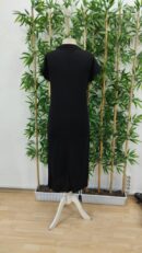 Women's Short Sleeve Collar Side Slit Thick Ribbed Camisole Dress - Brand: Janes - Women's Clothing Wholesale - Globality Store