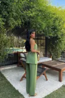 Betty Belted Suit - Brand: EYYO ATELIER - Women's Clothing Wholesale - Globality Store
