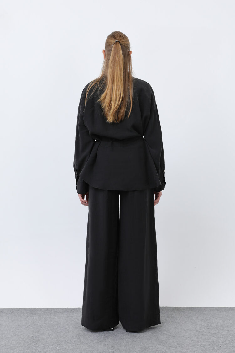 Women's Back Biye Detailed Trousers Suit