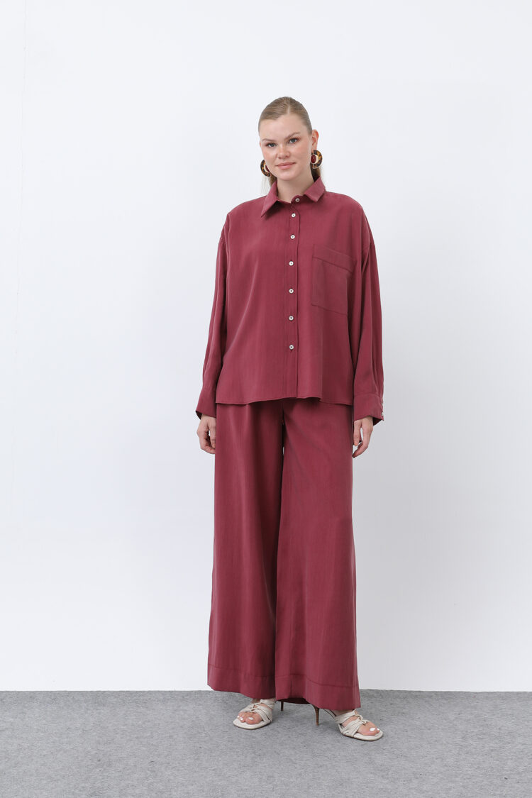 Women's Back Biye Detailed Trousers Suit - Brand: Puane - Women's Clothing Wholesale - Globality Store
