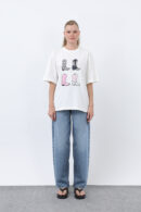 T-shirt - Ecru - Brand: SOUL - Women's Clothing Wholesale - Globality Store