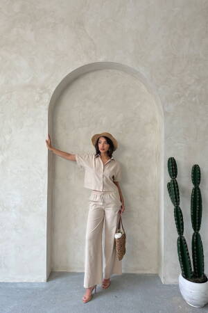BowPrinted Pants -