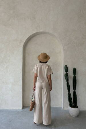 BowPrinted Pants -