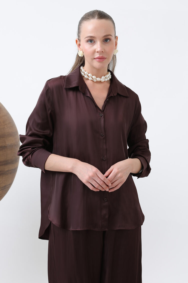 Women's Satin Shirt
