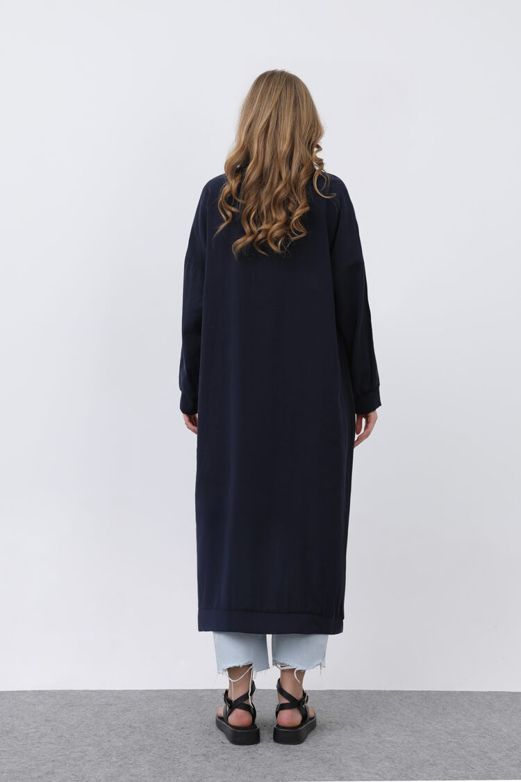 Women's Front Button Detailed Long Tunic