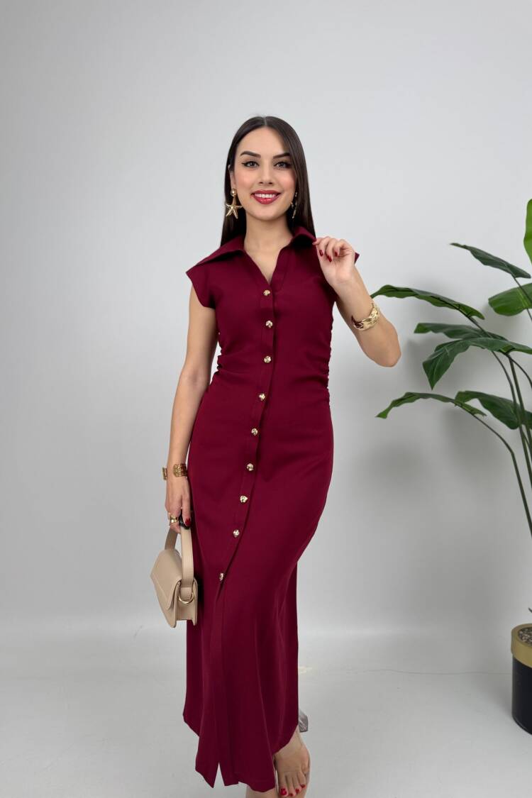 Front Buttoned Dress