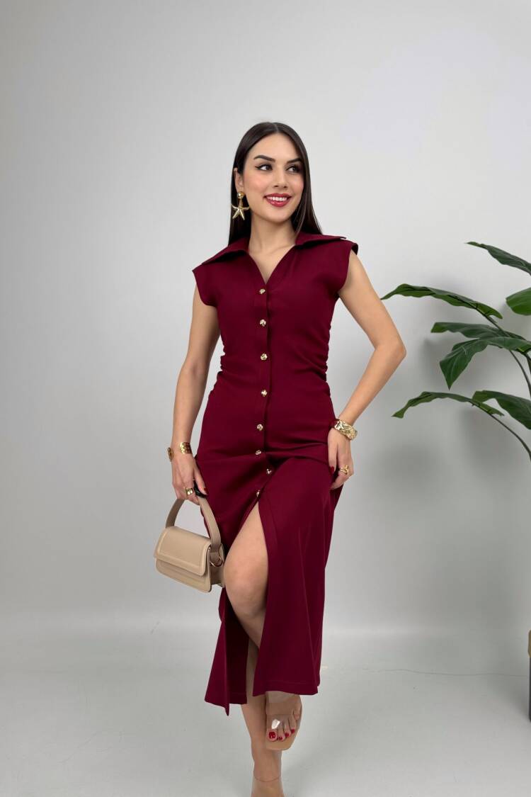 Front Buttoned Dress