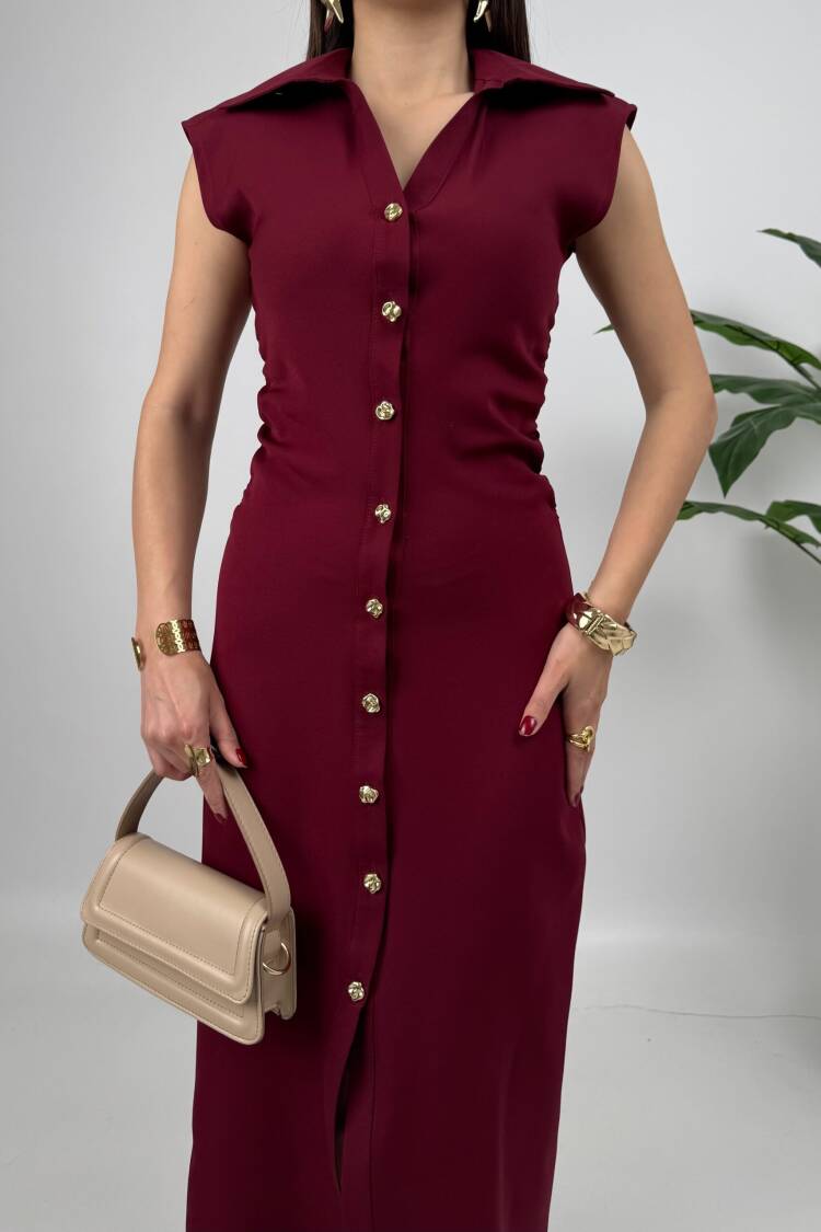 Front Buttoned Dress