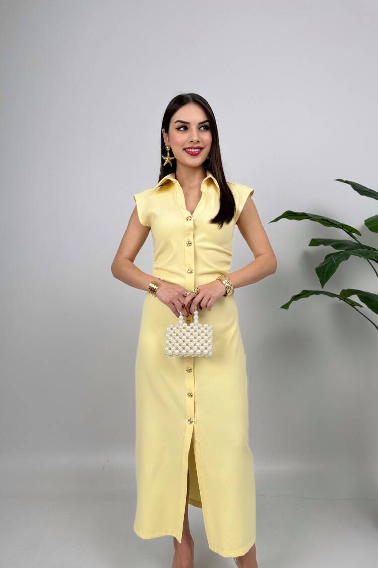 Front Buttoned Dress
