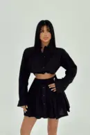 Front Buttoned Skirt Suit - Brand: EYYO ATELIER - Women's Clothing Wholesale - Globality Store