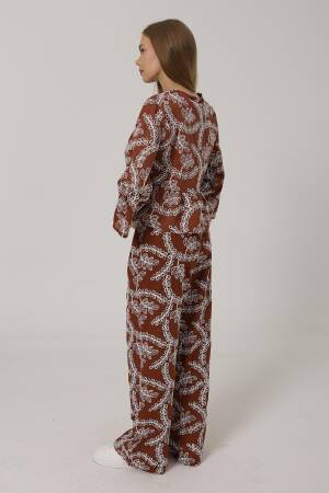 Embroidered Oversize Pants - Brand: Reyon - Women's Clothing Wholesale - Globality Store