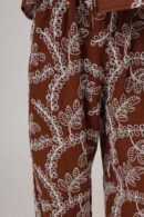Embroidered Oversize Pants - Brand: Reyon - Women's Clothing Wholesale - Globality Store
