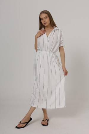 Elastic Waist Dress - Brand: Reyon - Women's Clothing Wholesale - Globality Store