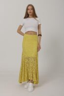 Elastic Waist Lace Skirt - Brand: Reyon - Women's Clothing Wholesale - Globality Store