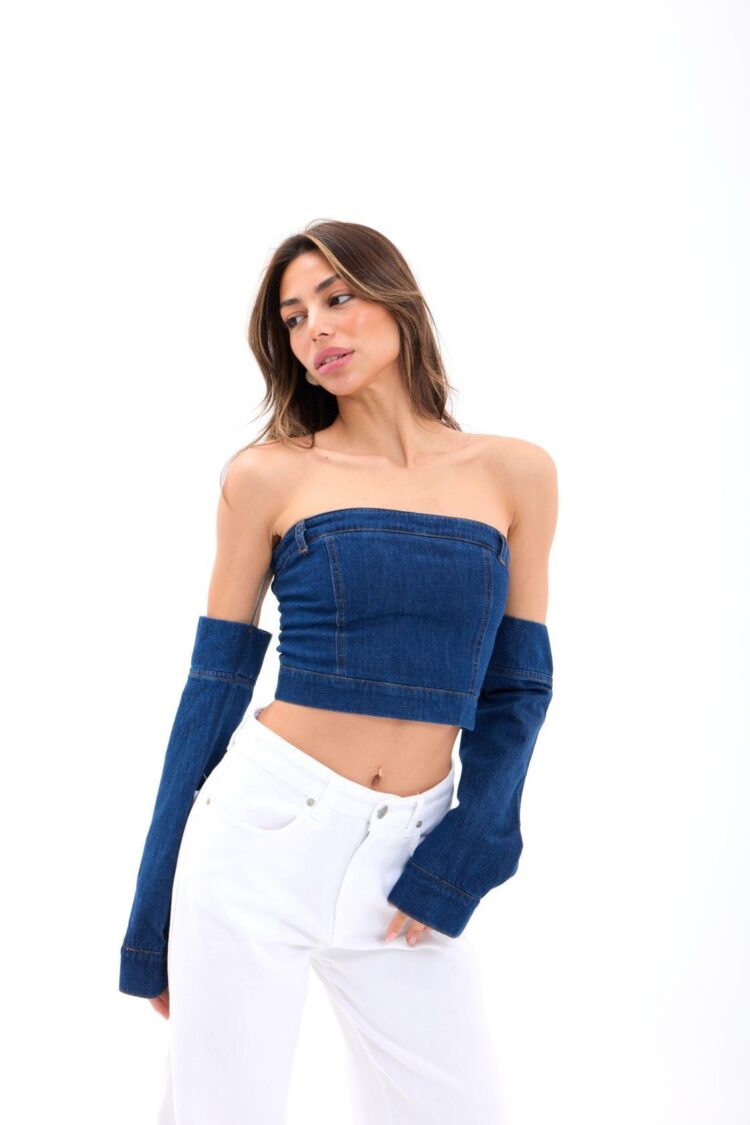 Jeans Crop - Blue