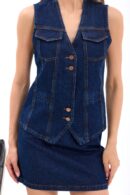Team - Blue - Brand: Fame - Women's Clothing Wholesale - Globality Store