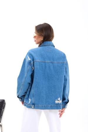 Denim Jacket - Brand: Fame - Women's Clothing Wholesale - Globality Store