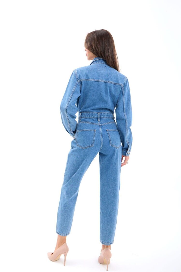 Denim Jumpsuit - Blue