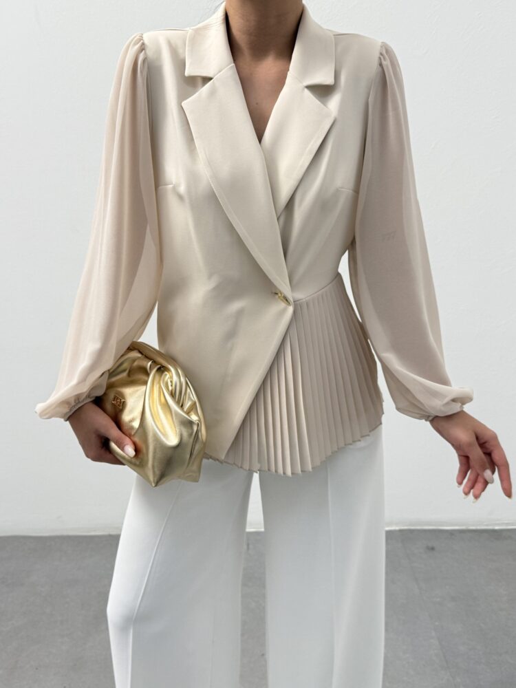 Double Fabric Blouse - Brand: STEPS - Women's Clothing Wholesale - Globality Store