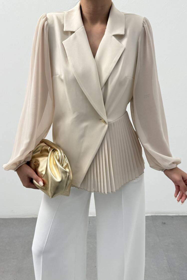 Double Fabric Blouse - Brand: STEPS - Women's Clothing Wholesale - Globality Store